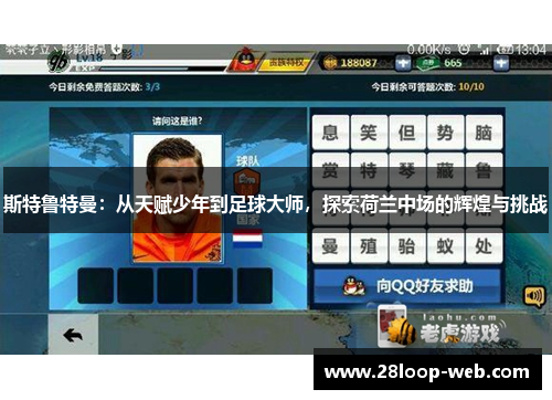 斯特鲁特曼：从天赋少年到足球大师，探索荷兰中场的辉煌与挑战